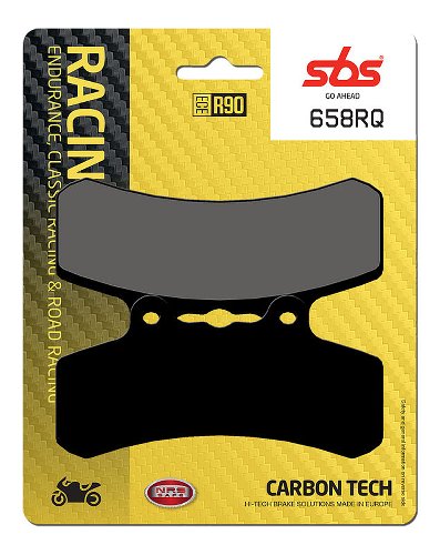 SBS Brake pad kit road racing carbon tech