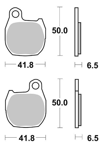 SBS Bremsbelag Street Ceramic