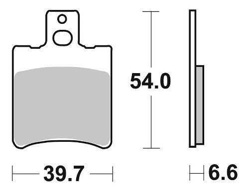 SBS Bremsbelag Street Ceramic