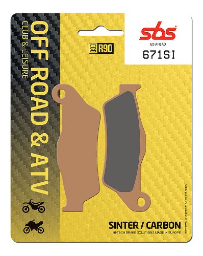 SBS Brake pad kit offroad sinter