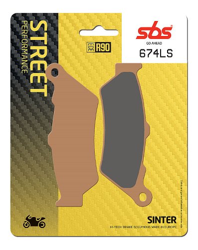 SBS Brake pad kit street sinter