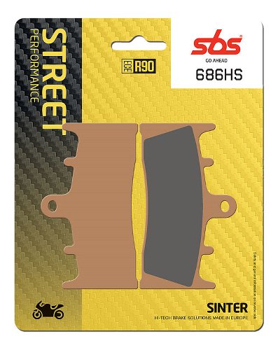 SBS Brake pad kit street sinter