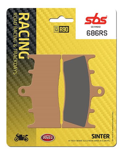 SBS Brake pad kit road racing sinter