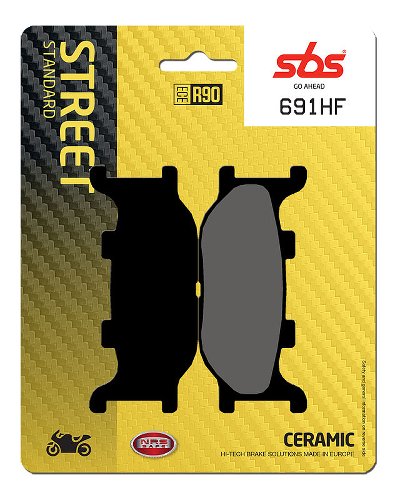 SBS Brake pad kit street ceramic