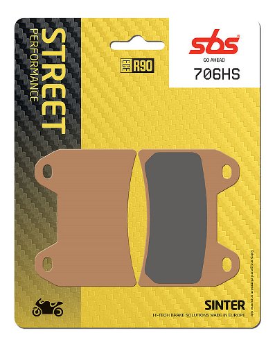 SBS Brake pad kit street sinter