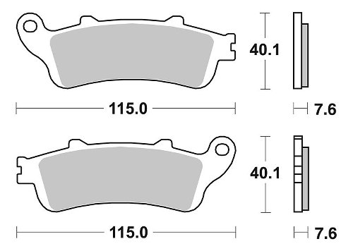 SBS Bremsbelag Street Ceramic