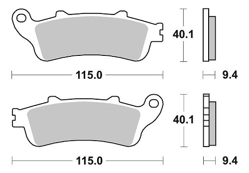 SBS Bremsbelag Street Ceramic