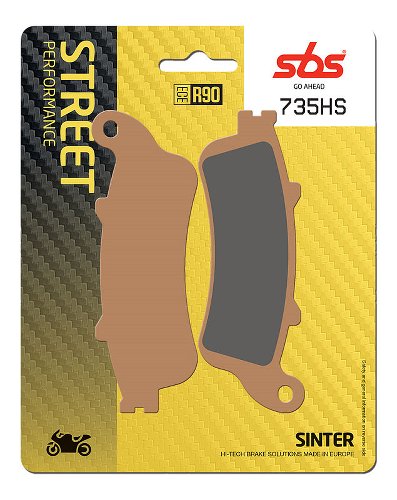 SBS Brake pad kit street sinter