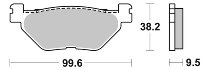 SBS Bremsbelag Street Ceramic