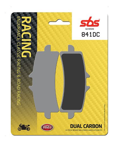 SBS Brake pad kit road racing dual carbon