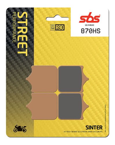 SBS Brake pad kit street sinter