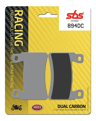 SBS Brake pad kit road racing dual carbon