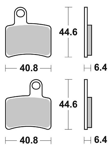 SBS Bremsbelag Street Ceramic