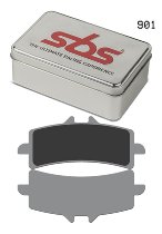 SBS Brake pad kit road racing endurance 2 (weak bite)