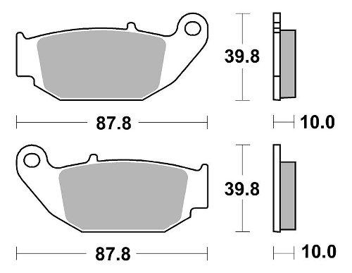 SBS Bremsbelag Street Ceramic