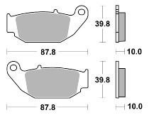 SBS Bremsbelag Street Ceramic