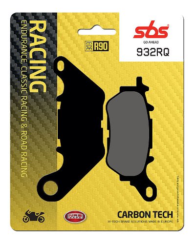 SBS Brake pad kit road racing carbon tech