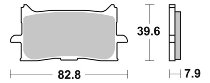 SBS Bremsbelag Street Upgrade Evo Sinter