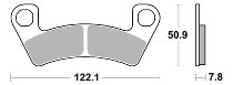 SBS Bremsbelag Quad Sinter