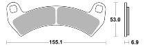 SBS Bremsbelag Offroad Sinter