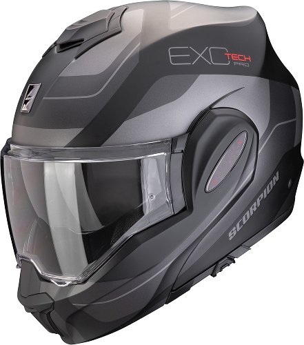 Scorpion EXO-TECH EVO PRO COMMUTA Mattschwarz-Silber XL