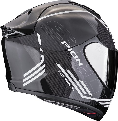 Scorpion EXO 1400 EVO 2 CARBON AIR REIKA Schwarz-Weiss XS