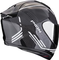 Scorpion EXO 1400 EVO 2 CARBON AIR REIKA Schwarz-Weiss XS