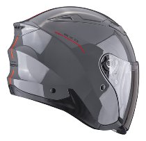 Scorpion EXO-230 SR Casco jet Grigio/Rosso S