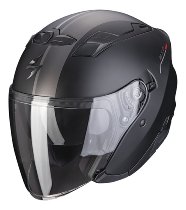Scorpion EXO-230 SR Jet Helmet Matt Black/Silver/Red XS