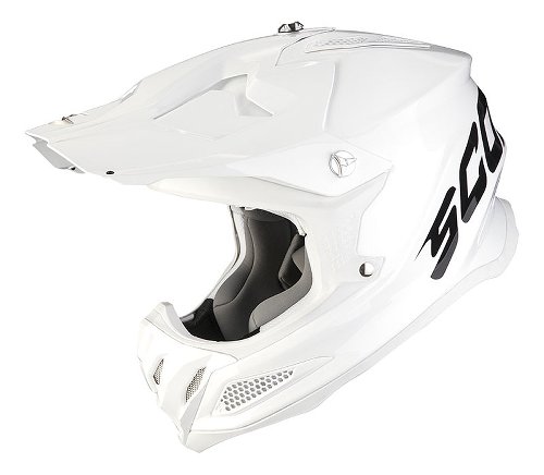 Scorpion VX-22 Air Solid Casco cruzado Blanco S