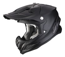 Scorpion VX-22 Air Solid Casco cruzado Negro mate XS