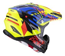 Scorpion VX-22 Air Neox Crosshelm Neon Gelb/Blau/Rot XS