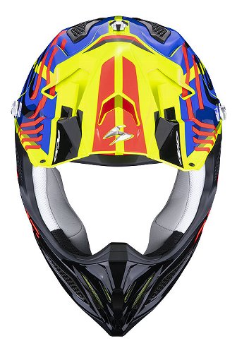 Scorpion VX-22 Air Neox Cross Helmet Neon Yellow/Blue/Red XL