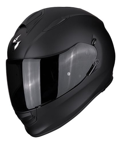 Scorpion EXO-491 Solid Casco integrale Nero opaco XS