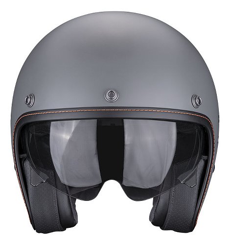 Scorpion BELFAST EVO Solid Jet Helmet Matt Grey S