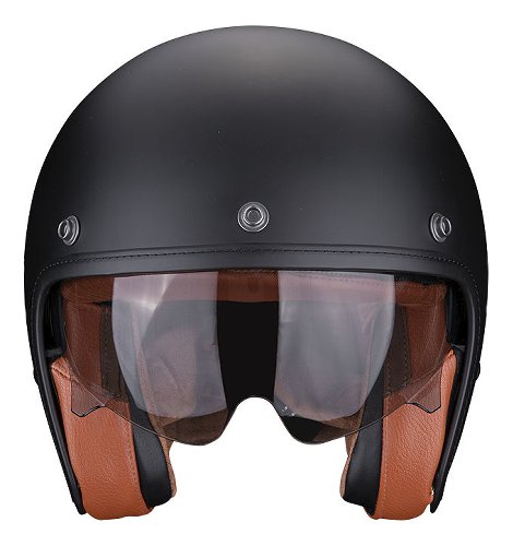 Scorpion BELFAST EVO Luxe Casco jet Negro mate S