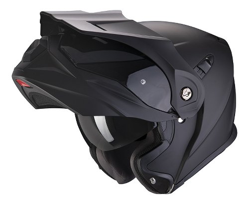 Scorpion ADX-1 Solid Enduro Klapphelm Matt Schwarz S NML