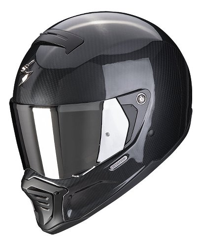 Scorpion EXO-HX1 Carbon SE Solid Casco Negro S