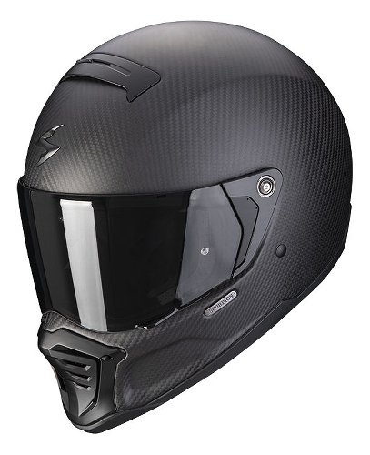 Scorpion EXO-HX1 Carbon SE Solid Casco Negro mate XS