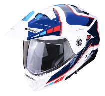 Scorpion ADX-2 Camino Casco de enduro Blanco/Azul/Rojo XS