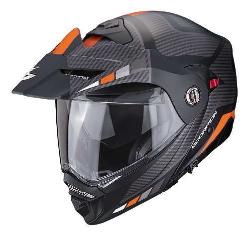 Scorpion ADX-2 Camino Casque Enduro Noir mat/Argent/Orange S