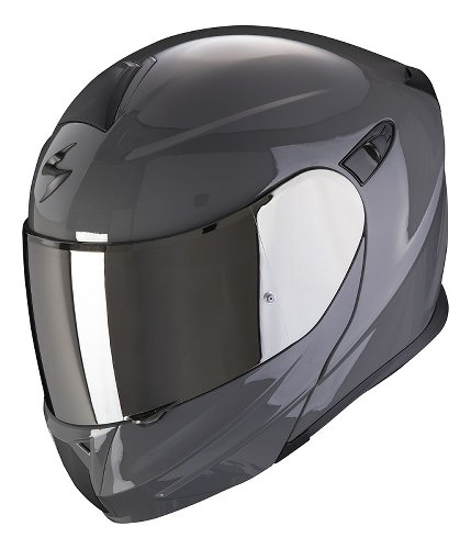 Scorpion EXO-920 Solid Flip-Up Helmet Cement Grey L NML