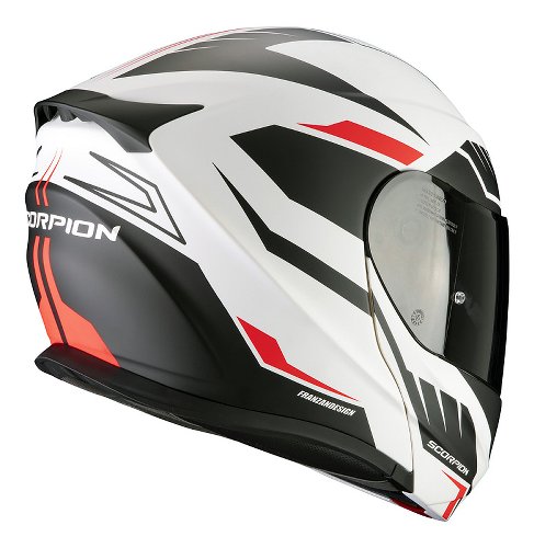 Scorpion EXO-920 Shuttle Flip-Up Helmet Matt White/Black S