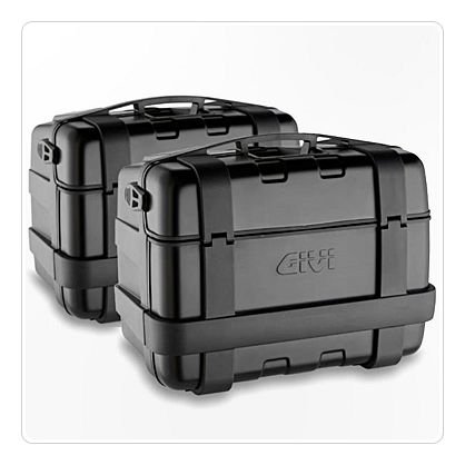 GIVI Trekker 46 case set monokey black with aluminum cover