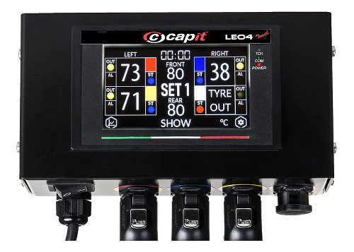 Capit Control box Leo4 for two pairs of tire warmers