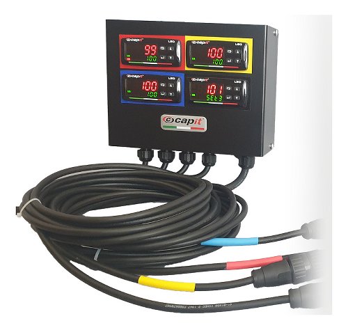 Capit Control box Leo4 for two pairs of tire warmers