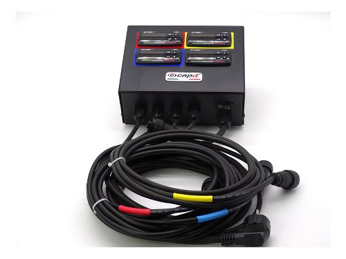 Capit Control box Leo4 for two pairs of tire warmers