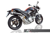Zard exhaust system Top Gun 2-2, titanium racing Ducati