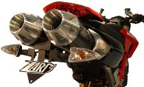 Zard silencer 2-2 slip-on, carbon - Ducati Hypermotard 1100