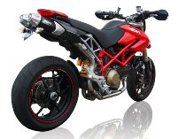 Zard Auspuff 2-2 Slip-On, Carbon - Ducati Hypermotard 1100 -